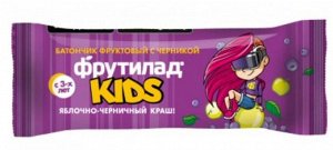 Батончик "Фрутилад KIDS" Яблоко-Черника, детский 25г (Упаковка 24 шт)