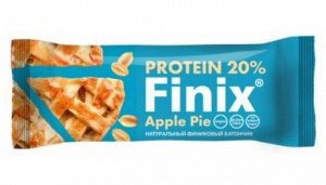 Батончик "Фрутилад" протеиновый Finix Apple pie арахис и яблоко 30г (Упаковка 24 шт)