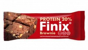 Батончик "Фрутилад" протеиновый Finix Brownie арахис и какао 30г (Упаковка 24 шт)