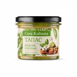 Тапас "Базилик и кешью" стекло 90г (Упаковка 6 шт)