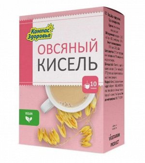 Кисель овсяно-льняной "Имбирный" 150г (Упаковка 10 шт)