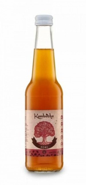 Комбуча Кофе "interkvass" стекло 330мл