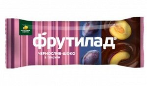 Батончик "Фрутилад" Чернослив в шоколаде 50г (Упаковка 20 шт)
