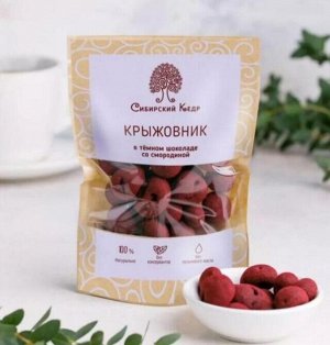 Крыжовник в тёмном шоколаде с смородиной крафт 60г