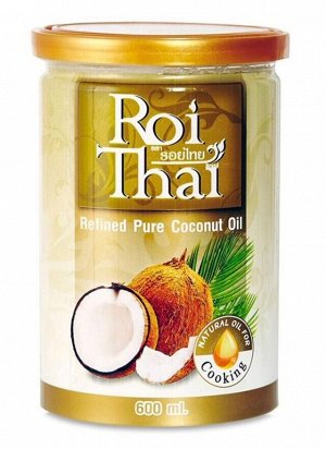 Масло кокосовое раф. 100% roi thai 600мл