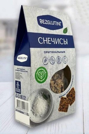 Хлебцы "Снечисы" оригинальные Bezglutini 70г