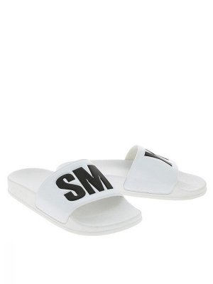 Шлёпанцы Pool Smyt white/black белые