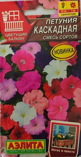 Петуния Каскадная смесь (Код: 93154)