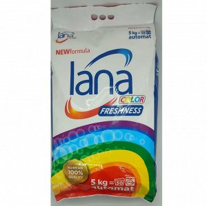 Стиральный порошок "lana" для белого и цветного белья 5 кг / 3