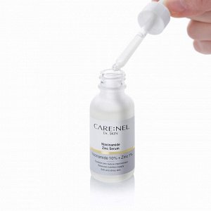 Сыворотка для жирной и проблемной кожи с ниацинамидом CARE:NEL DR. SKIN NIACINAMIDE ZINC SERUM (30ml)