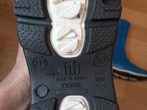 Резиновые сапожки детские