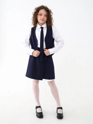 Жилет классический, синий