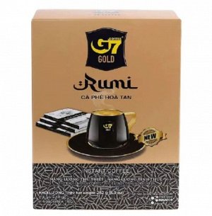 Кофе растворимый Вьетнамский Gold Rumi 252 г (14 стиков по 18 г)