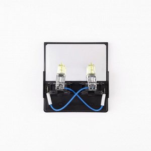 Лампа галогенная H3 12V 55W PK22s Golden Eye 3000K (компл. 2шт) LUNARIS