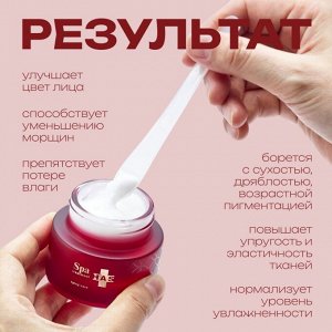 Увлажняющий крем для зрелой кожи со стволовыми клетками и β-глюканами Spa Treatment HAS Moist Cream Aging-Care Series