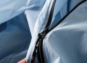 Быстросохнущая мужская летняя ветровка с капюшоном для спорта и активного отдыха, голубой