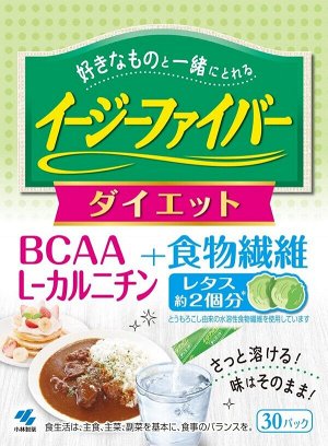 Пищевые волокна с аминокислотами Kobayashi Pharmaceutical Easy Fiber Diet