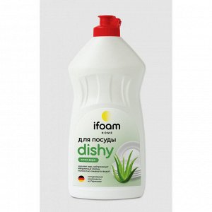 Гель для мытья посуды, овощей и фруктов алоэ - вера Ifoam "DISHY" 500мл