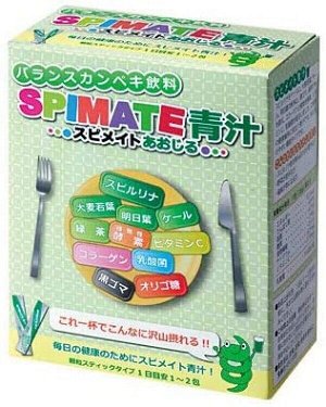 Аодзиру со спирулиной для детей Algae SPIMATE Aojiru