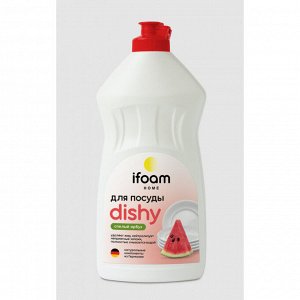 Гель для мытья посуды, овощей и фруктов арбуз Ifoam "DISHY" 1000мл
