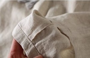 Мужские повседневные легкие шорты из 100% льна, черный