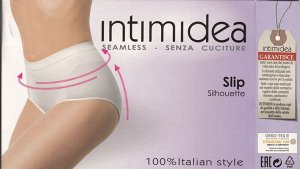 Intimidea Slip Silhouette Трусы-слип корректирующие и поддерживающие, с антибактериальной ластовицей. Моделируют фигуру без сдавливания. пр. Италия.