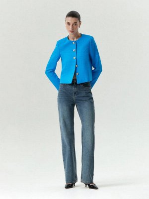 Укороченный жакет из твида, ML812/asitaka