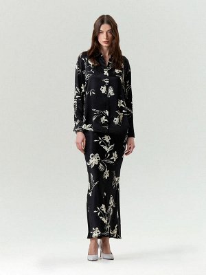 Юбка макси из 100% вискозы, S1114/paluma