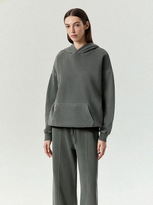 Худи из 100% хлопка, B3096/seaweed