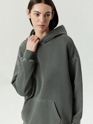 Худи из 100% хлопка, B3096/seaweed