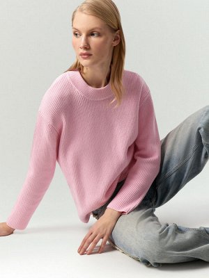 Джемпер из 100% хлопка, B3010/azaleas