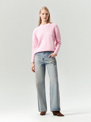 Джемпер из 100% хлопка, B3010/azaleas