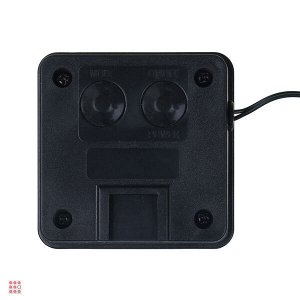 Гирлянда на солн. батарее, 20 LED, 5м, шампань, 2 реж, одуван, ПВХ зел, 2V60mA, 1.2V600mAh