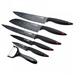 Набор ножей кухонных 6пр, в магнитной коробке/Набор ножей/Набор кухонных ножей
