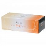Премиальные двухслойные особо мягкие бумажные салфетки &quot;Due Moisture&quot; (с лосьоном / увеличенные / произведены на воде с горы Фудзи), 180 шт. / 10