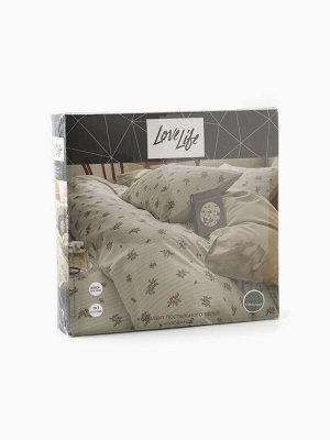 КПБ LoveLife 2сп "Прованс",175х215см, 200х225см, 50х70см-2шт,100%хл,сатин 125г/м²