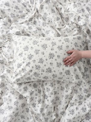 КПБ LoveLife 2сп "Красота",175х215см, 200х225см, 50х70см-2шт,100%хл,сатин 125г/м²