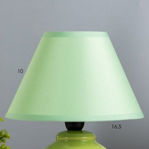 Лампа настольная «Азалия», 220V, зеленая RISALUX