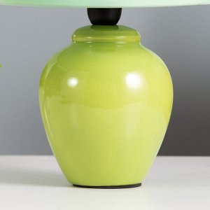 Лампа настольная «Азалия», 220V, зеленая RISALUX