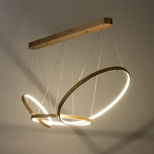 Светильник BayerLux "Ринго" 3хLED 90Вт 4000К золото 78х50х100 см