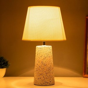 Лампа настольная «Айминь» 1x40 Вт Е14 белый 20x20x34 см