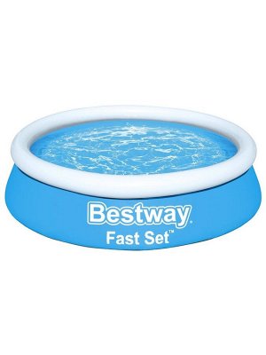 Бассейн надувной Bestway Fast Set 57392, 183x51 см, круглый