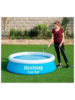 Бассейн надувной Bestway Fast Set 57392, 183?51 см, круглый