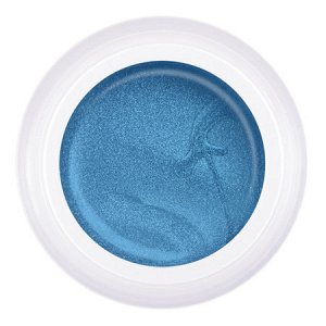 Гель-краска Паутинка S7 (голубой металлик)