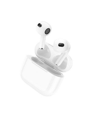 Наушники беспроводные Hoco EW20, TWS, вкладыши, Bluetooth 5.3, 30/300 мАч, белые