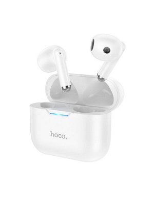 Наушники беспроводные Hoco EW34, TWS, вкладыши, Bluetooth 5.3, 30/250 мАч, белые