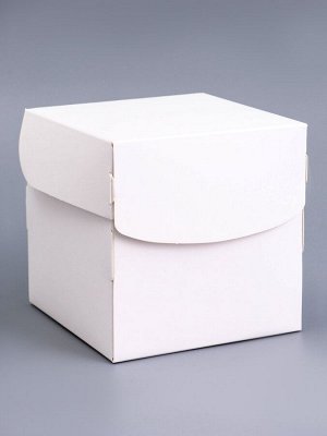 Коробка для 1 капкейка, белая,10?10?10 см