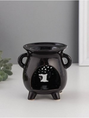 Аромалампа керамика "Деревце" МИКС  8,5х10х9,5 см