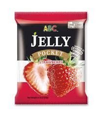 Желе фруктовое со вкусом клубники ABC 120 гр. 1/30