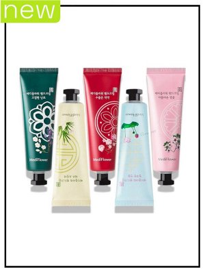 Набор кремов для рук подарочный Сад у дома Medi Flower The Garden In A House Hand Cream Set, 5 шт * 50 гр